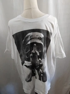 Vintage Ya Basta White Single Stitch T-Shirt Size XL Made In Mexico  - Bild 1 von 6