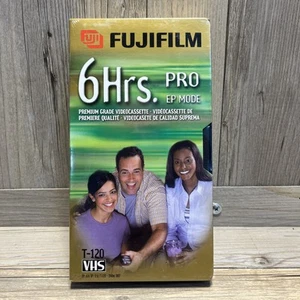 Fujifilm Pro 120 6 ore Premium alta qualità VHS nastro vuoto NUOVO - Foto 1 di 2