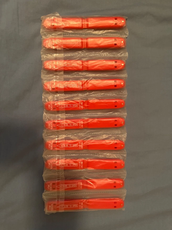 Juego de 10 etiquetas de seguridad para ropa Alpha Shark Tag Hard Tag eliminación del hogar Foto 1 de 1