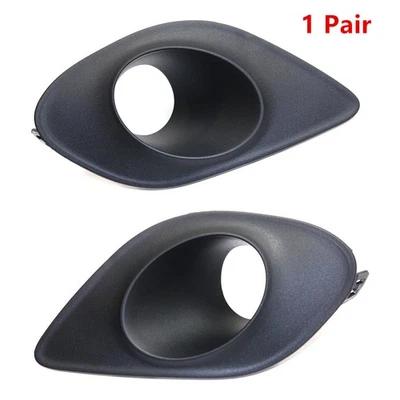 2Pc Fog Light Trim Bezel RH & LH For 2015-2017 Dodge Charger 14133343,68280428AA - Image 1 of 4