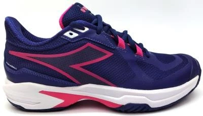 Diadora Women's Trofeo 2 AG Pickleball Shoes Blueprint/Pink 8.5 B Medium US