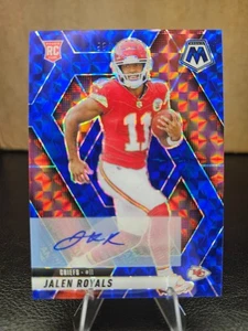2025 Panini Mosaic FOTL Jalen Royals RC Blue Prizm Auto /99 - Bild 1 von 2