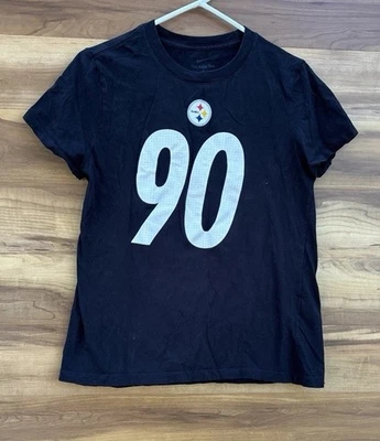 Camiseta para mujer talla Nike M negra Steelers JJ Watt #90 Foto 1 de 4
