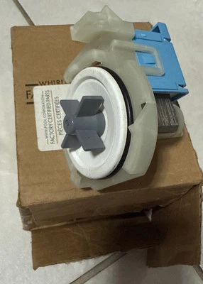 Bomba de drenaje para lavavajillas WP661658 para Whirlpool PS382477 AP3133590 8268411 8268460 Foto 1 de 2