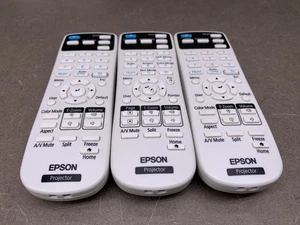 Lot of 3 Epson 219863500 Projector Remote Controller - Picture 1 of 5