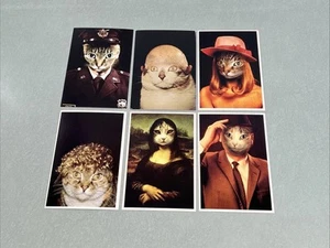 Vintage Cat Postcard Alfred Gescheidt Lot Masterpuss Debucat Funny Ephemera Card - Picture 1 of 12
