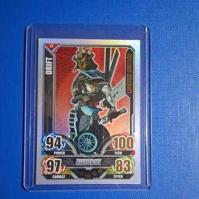 TOPPS Transformers Limited Edition Card DRIFT - Image 1 of 4