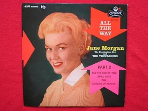 Jane Morgan All The Way Part 2 EP London RER1162 EX/EX 1958 Bildhülle, mit - Bild 1 von 5