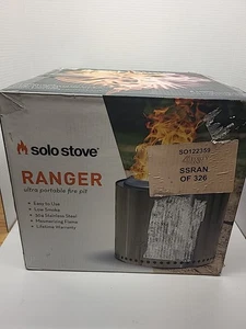 Solo Stove Ranger Edelstahl Hinterhof Feuerstelle - Silber BRANDNEU - Bild 1 von 14