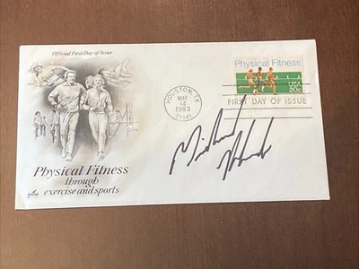 Michael Phelps Firmado FDC JSA Certificado de Autenticidad Juegos Olímpicos - Sello de "Ajuste Físico" Foto 1 de 4