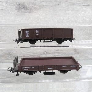 LILIPUT - HOe - ÖBB - 2x Güterwagen 70 201, X90301-8- #D13327 - Picture 1 of 8