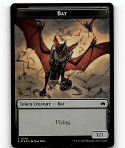 Lámina - MTG Bat Intrepid Rabbit Ficha de Doble Cara - Bloomburrow - Imagen 1 de 2
