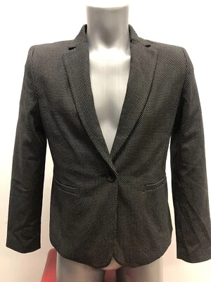 Jacket Spotted Man Zero Size 40 Black New - Image 1 of 4