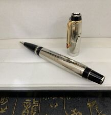 Luxury Bohemia Metal Series Silver Color 0.7mm Rollerball Pen No Box
