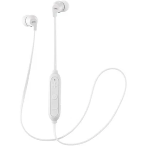JVC HAFX21BTW Douszne stereofoniczne słuchawki Bluetooth (białe) do iPhone - Zdjęcie 1 z 3
