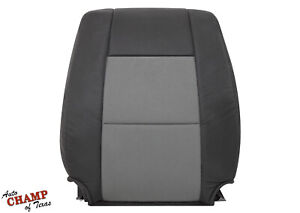 10 11 Ford Ranger -Driver Side Lean Back Replacement Cloth Seat Cover Black/Gray