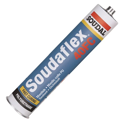 Soudal Soudaflex 40FC Polyurethan elastischer Klebstoff Dichtstoff Mastic 310ml