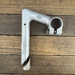Vintage SR 80 Stem 22.2 mm Quill Custom Silver 1976 25.4 mm 80 mm  1970s Race C6 - Picture 1 of 11