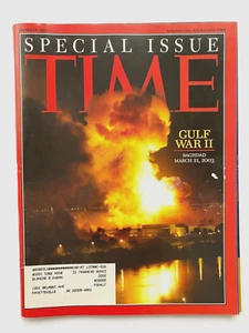 Time Magazine 31. März 2003 Zweiter Golfkrieg Bagdad Sonderausgabe Bagdad - Bild 1 von 6