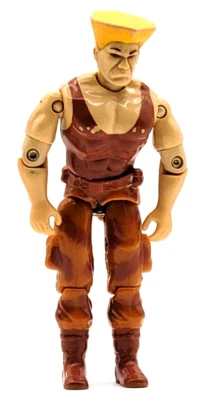 GUILE V2 (1993) G.I. JOE 3.75 VINTAGE REAL AMERICAN HERO STREET FIGHTER - Image 1 of 2