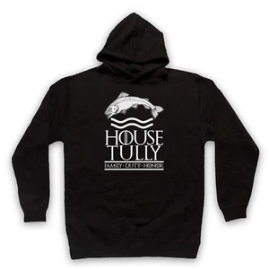 GAME OF THRONES INOFFIZIELLER HOUSE TULLY FAMILY DUTY ERWACHSENE UNISEX HOODIE - Bild 1 von 11