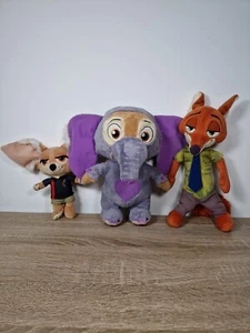 Zootropolis Zootopia Talking Nick Wilde & 2 in 1 Finnick Fuchs Plüsch Konvolut - Bild 1 von 11