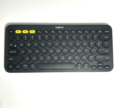 Logitech K380 Multi-Device Ultra Thin Wireless Bluetooth Keyboard Android IOS - Image 1 of 4