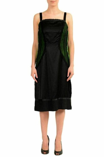 Abito in guaina Maison Margiela 1 donna in pizzo seta disegnato US S IT 40