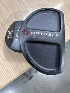 Used Odyssey White Hot 2-Ball 35" Putter Odyssey Steel Center Shaft 2 Ball Line - Picture 1 of 16