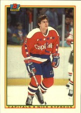 1990-91 (CAPITALS) Bowman Tiffany #67 Nick Kypreos