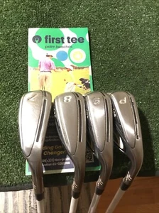 Adams Ladies Idea Irons Set (7-PW) Grafalloy Ultralite 50g Graphite Shafts - Picture 1 of 12