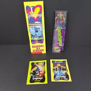 Goosebumps Bookmarks Trading Cards Reading Is A Scream Lenticular Fox Kids 41 48 - Imagen 1 de 15