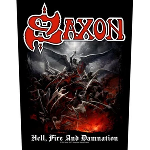 SAXON - HELL, FIRE AND DAMNATION - PARCHE TRASERO - NUEVO - MÚSICA BP1296 - Imagen 1 de 1