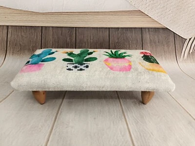 Bed stepping stool Plant stool Meditation stool Foot board Lovely Ottoman stool - Image 1 of 4
