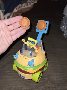 Imaginext SpongeBob SquarePants Krabby Patty Wagon Figure Vehicle COMPLETE RARE - Picture 1 of 2