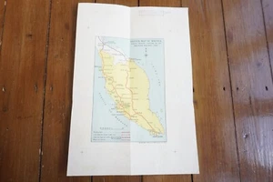 Mapa ferroviario de Malasia - Imagen 1 de 3