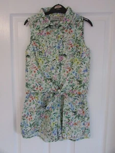 Next girls 9 years floral flowers summer holiday playsuit - Very good con - Picture 1 of 10