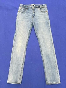 Levis 512 Slim Taper Blue Denim Jeans Girls Youth Size 18 Regular 29 x 29 - Picture 1 of 7