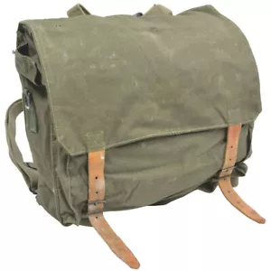 Original Armee Sturmgepäck Rucksack Retro Militär Tasche oliv Jugoslawien Canvas - Bild 1 von 2