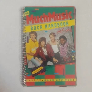 MuchMusic Rock Handbook Calendar 1985 1986 Canada Much Music Videos Television - Picture 1 of 24