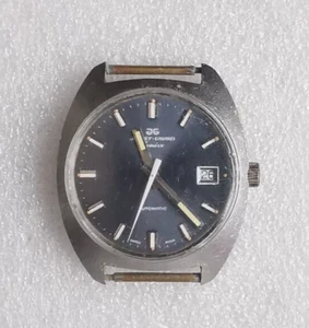 Jaquet Girard Genève Automatic Armbanduhr Uhr ohne Armband Vintage Swiss Defekt - Bild 1 von 14