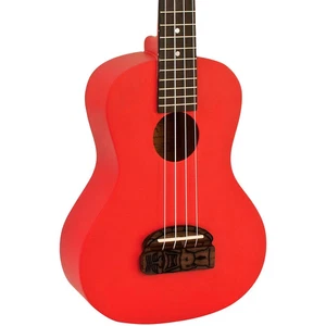 Kohala Tiki Concert Ukulele Red - Picture 1 of 2