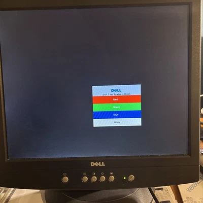 Dell E171fpb 17-inch Monitor LCD Screen Display VGA Port VGA DVI 1280 x 1024 - Image 1 of 4