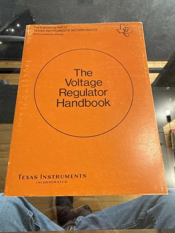 Texas Instruments Voltage Regulator Handbook Vintage TI Semiconductor Guide - Image 1 of 1