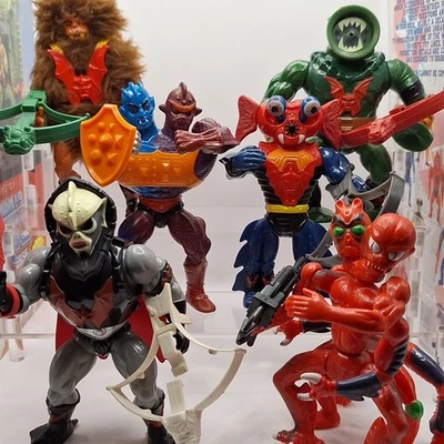 Vtg Motu Evil Horde Masters Of The Universe Original He-Man Action Figures Lot 6 - Image 1 of 4