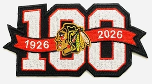 Chicago Blackhawks 100th Anniversary  Jersey Patch - Picture 1 of 1