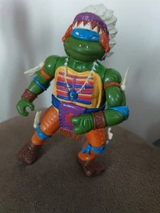 Vintage TMNT Wacky Wild West Indian Chief Leo Figure 1992 - Picture 1 of 5