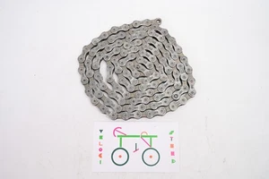 Shimano 9 Speed Deore CN-HG53 MTB Mountain Bicycle Road Bike Chain 112 Link - Picture 1 of 2