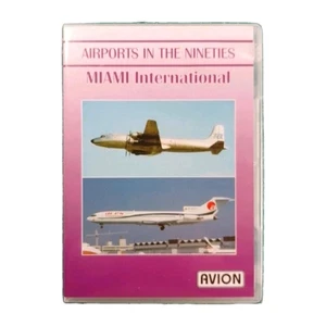 Airports In The Nineties. Miami International. DVD By AVION. 60 mins Run Time  - Picture 1 of 4
