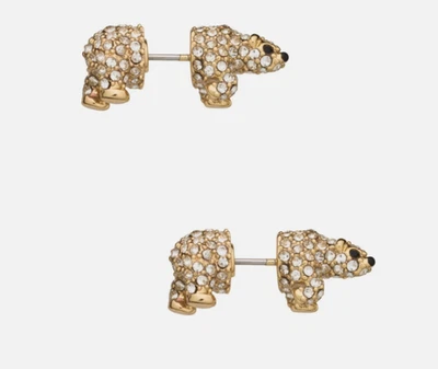 Pendientes Kate Spade Oso Polar Colección Arctic Cold Comforts NUEVO Foto 1 de 4